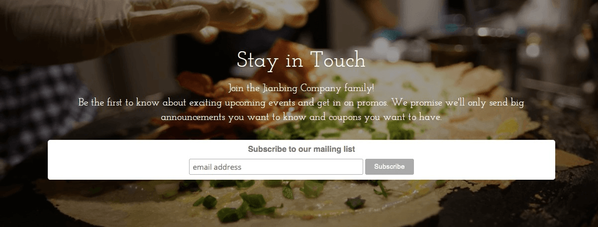 訂閱表單 訂閱表單